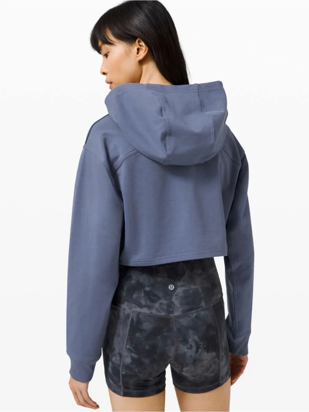 Lululemon All Yours Cropped Hoodie Ink Blue✨